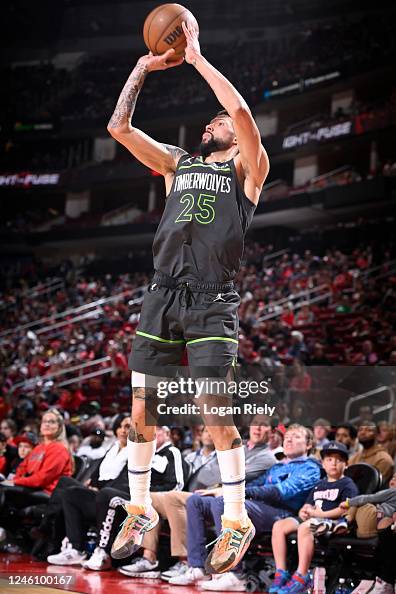 Austin Rivers Wolves Austin Rivers of the Minnesota Timberwolves shoots the ball against ...