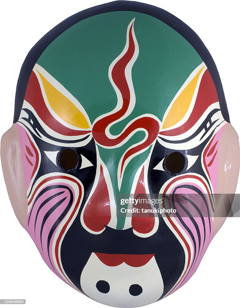 Chinese Mask Color Chinese Mask Series High-Res Stock Photo - Getty Images