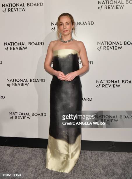 Irish actress Kerry Condon arrives for the National Board of Review Awards Gala at Cipriani 42nd Street in New York City on January 8, 2023.