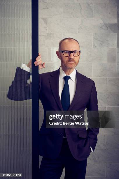 Actor Mark Gatiss is photographed on August 23, 2021 in London, England.