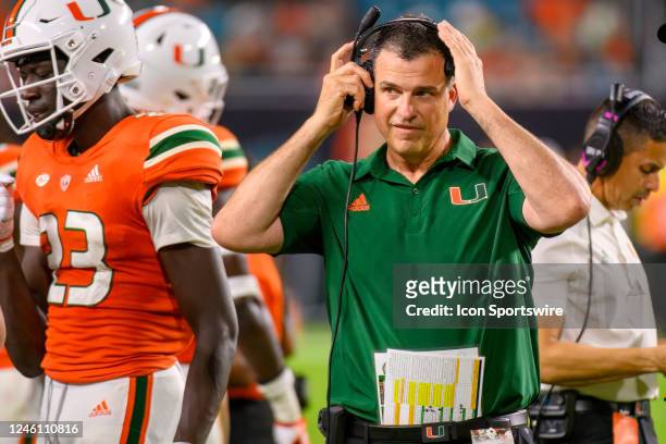 2,941 University Of Miami Hurricanes Football Head Coach Photos and Premium  High Res Pictures - Getty Images