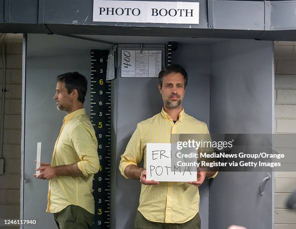 Pageant Booth Eric Potma poses for a photo in the photo booth during the Pageant of ...