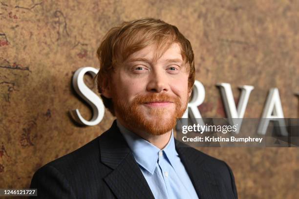 Rupert Grint at the season 4 premiere of "Servant" held at the Walter Reade Theater on January 9, 2023 in New York City.