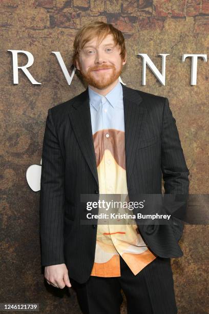 Rupert Grint at the season 4 premiere of "Servant" held at the Walter Reade Theater on January 9, 2023 in New York City.