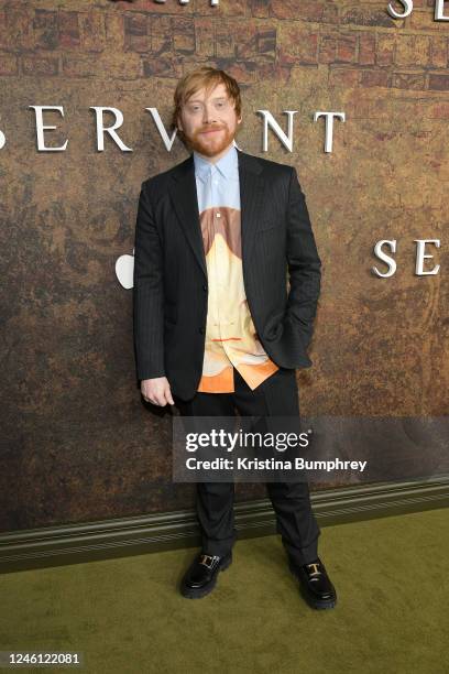 Rupert Grint at the season 4 premiere of "Servant" held at the Walter Reade Theater on January 9, 2023 in New York City.