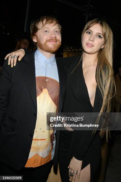 Rupert Grint and Nell Tiger Free at the season 4 premiere of "Servant" held at the Walter Reade Theater on January 9, 2023 in New York City.