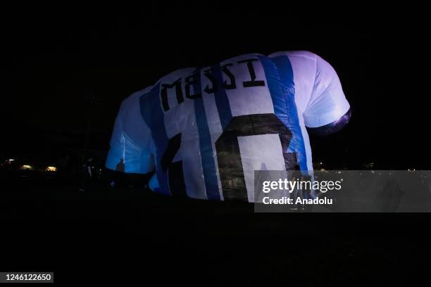 Messi Inflatable 21 Messi Transparent Stock Photos, High-Res Pictures, and Images ...