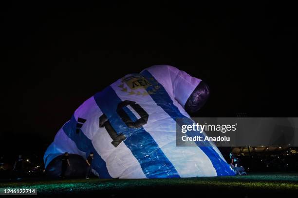 Messi Inflatable 21 Messi Transparent Stock Photos, High-Res Pictures, and Images ...