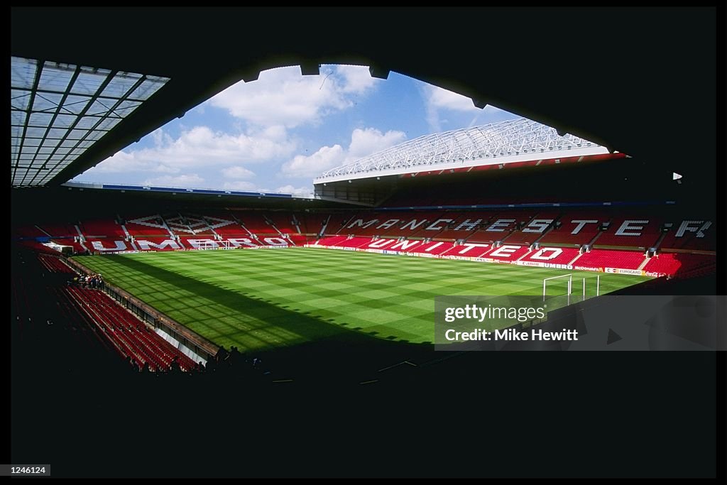 A general view of Old Trafford, Mancheste