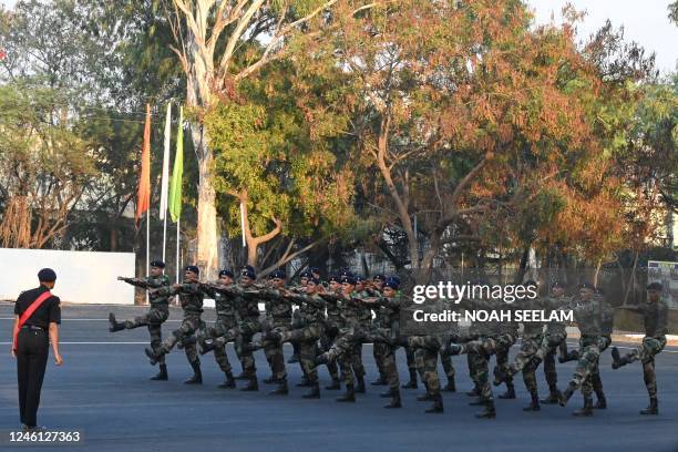 Army Batch 144 Army Recruit Training Centre Stock Photos, High-Res Pictures, and ...
