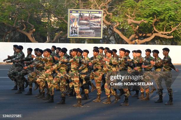 Army Batch 144 Army Recruit Training Centre Stock Photos, High-Res Pictures, and ...