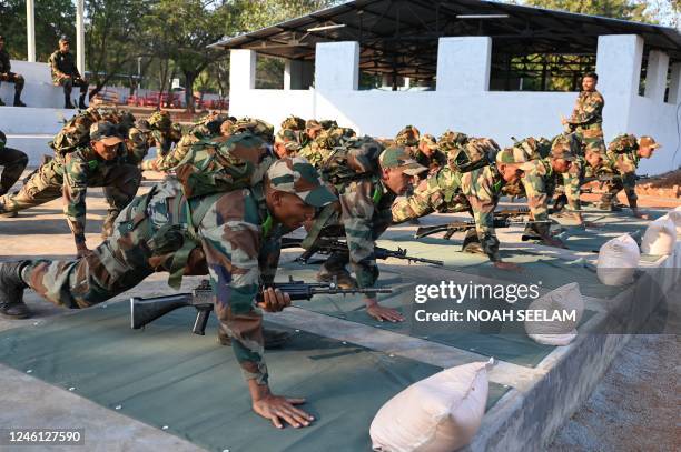 Army Batch 144 Army Recruit Training Centre Stock Photos, High-Res Pictures, and ...