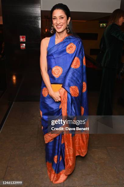 Fatima Bhutto attends the Pakistan Floods Appeal charity dinner at the Michelin-starred Benares Restaurant, Mayfair, in aid of UNICEF's Pakistan...