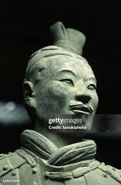 terracotta warrior - terracotta army stock pictures, royalty-free photos & images