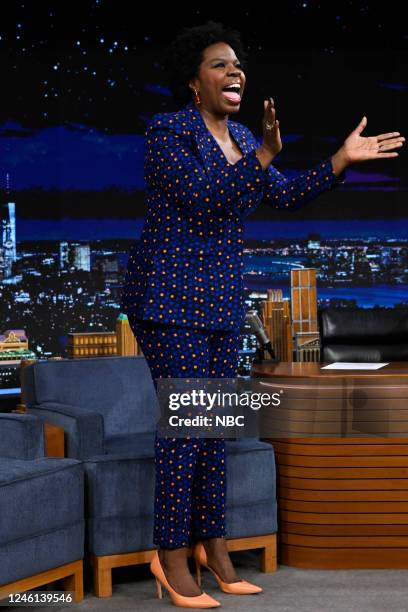 Episode 1774 -- Pictured: Comedian Leslie Jones arrives on Tuesday, January 10, 2023 --