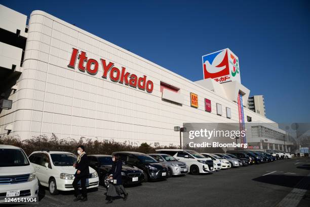 An Ito-Yokado supermarket, operated by Seven & I Holdings Co., stands in Kawasaki, Kanagawa Prefecture, Japan, on Monday, Jan. 9, 2023. Seven & i...