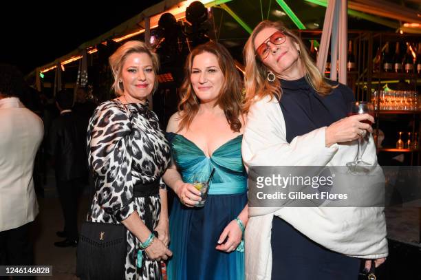 Ana Gasteyer and guests at the 80th Golden Globes After Party Powered By Billboard held at The Beverly Hilton on January 10, 2023 in Beverly Hills,...