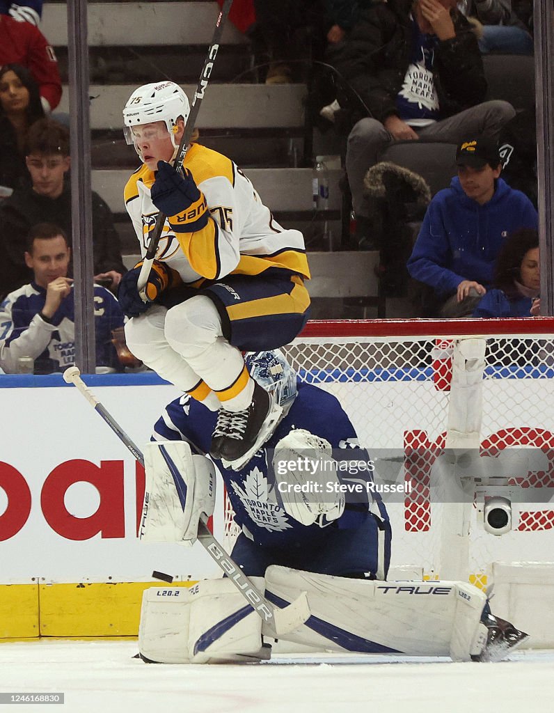 Toronto Predators TORONTO, ON- JANUARY 11 - Toronto Maple Leafs goaltender Matt Murray ...