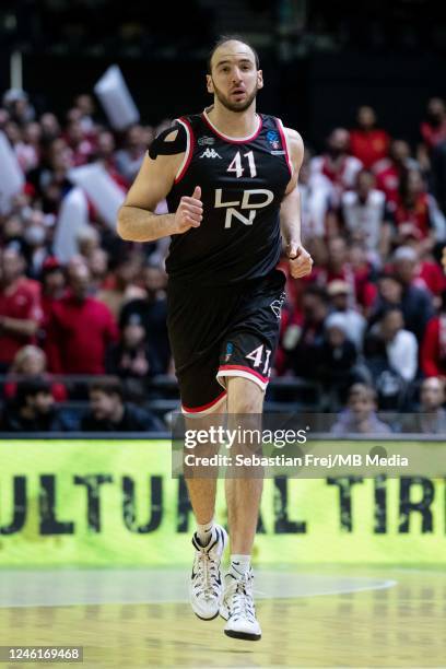 Kosta Koufos London Lions during the EuroCup match between London Lions and Hapoel Tel Aviv at OVO Arena Wembley on January 11, 2023 in London,...