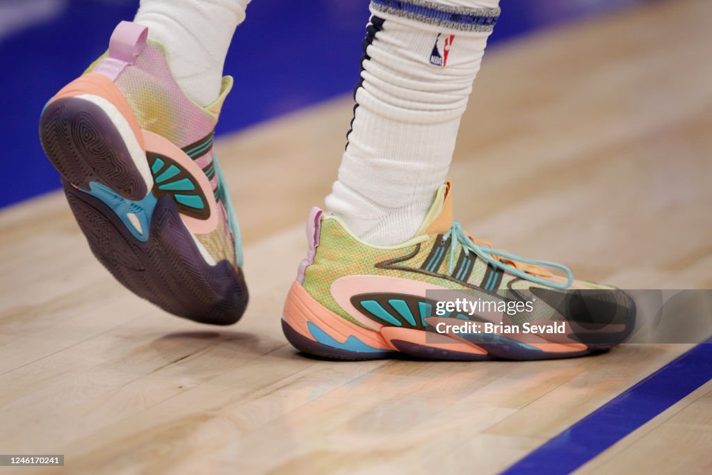 Austin Rivers Pistons The sneakers worn by Austin Rivers of the Minnesota Timberwolves ...