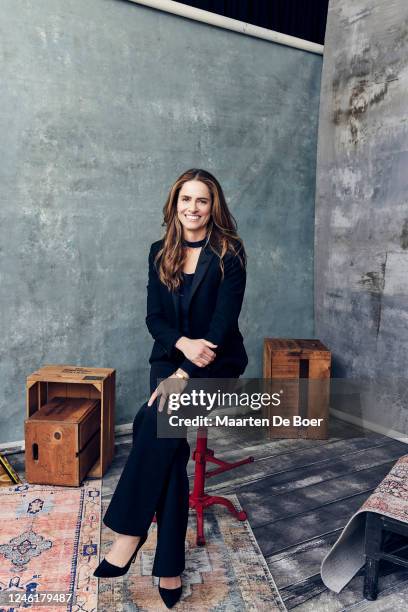 Amanda Peet of Paramount+'s 'Fatal Attraction' poses for a portrait TV Guide magazine during the 2023 Winter Television Critics Association Press...