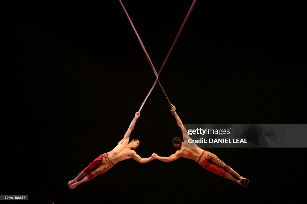 TOPSHOT-BRITAIN-ENTERTAINMENT-CIRQUE DU SOLEIL