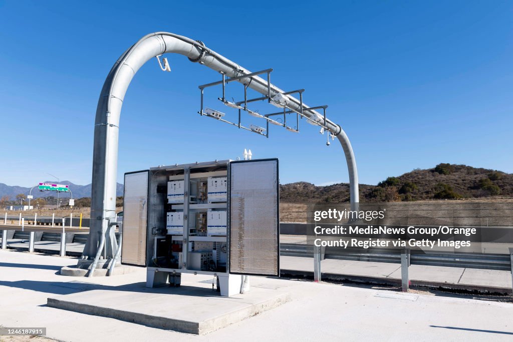 Transcore Camera Box TransCore installed the transponders and control box, seen on... News ...