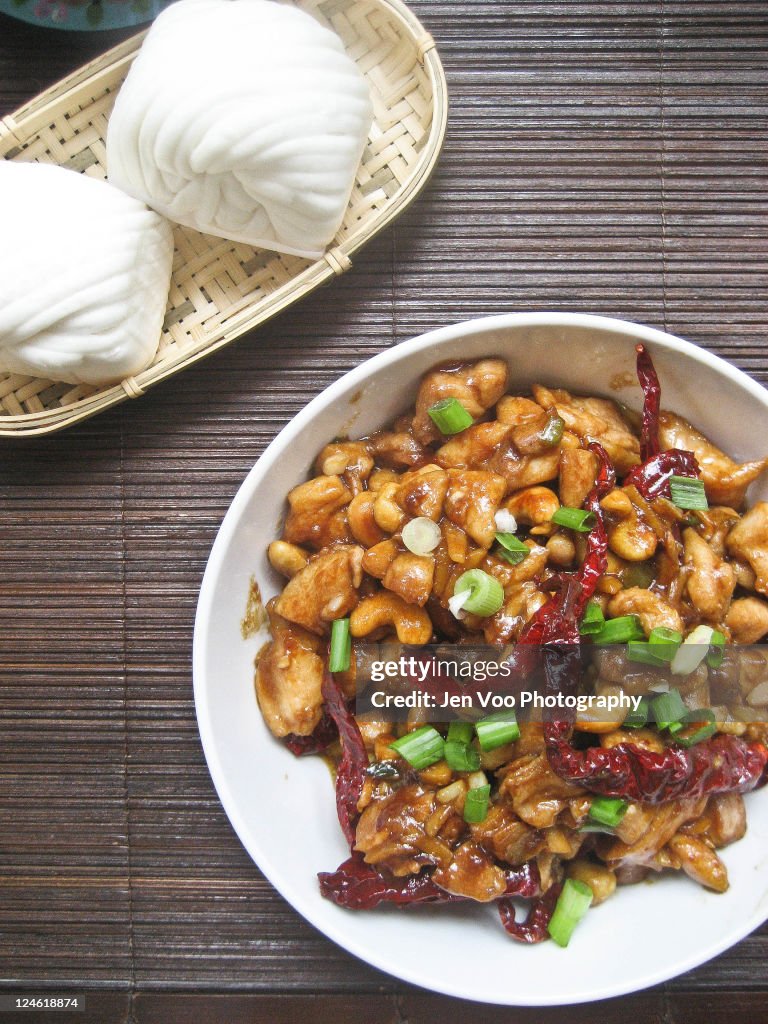 Szechuan kung pao chicken