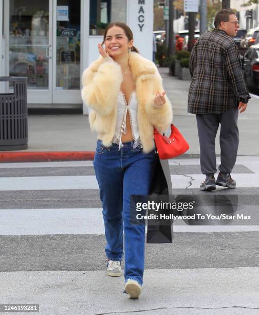 Addison Rae is seen on January 12, 2023 in Los Angeles, California.