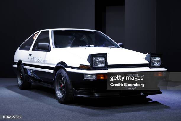 Ae86 Display Toyota Ev Photos and Premium High Res Pictures - Getty Images