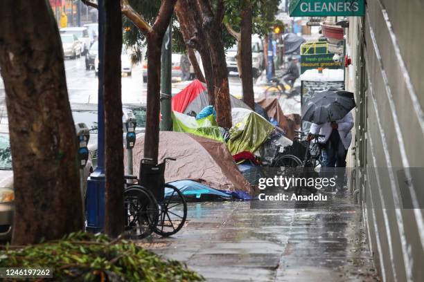 Homeless While Raining Homeless Tent Winter Photos and Premium High Res Pictures - Getty Images