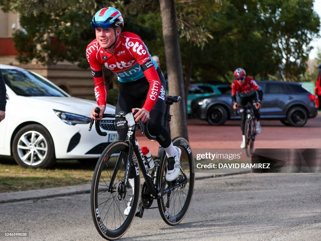 Lotto Dsty Rider Lotto Dstny rider pictured during the media day of Lotto Dstny... News ...