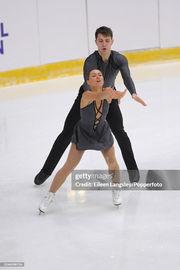 Luke Digby Anastasia Vaipan-Law and Luke Digby of Great Britain competing in the ...