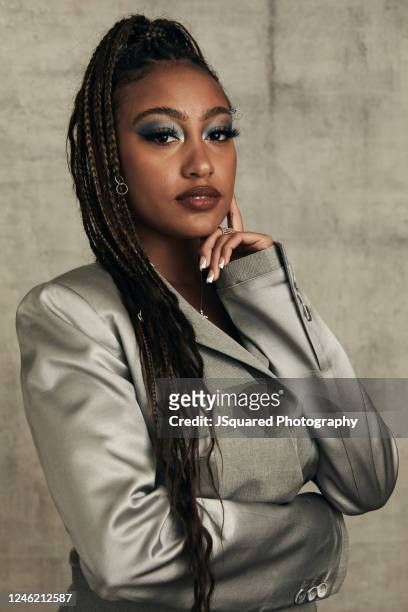 Lexi Underwood of Freeform's 'Cruel Summer' poses for a portrait during the 2023 Winter Television Critics Association Press Tour at The Langham...