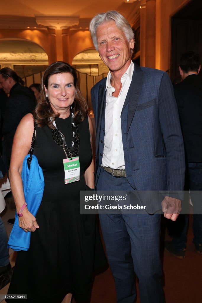 Prof. Dr. Ann-Kristin Achleitner, Stephan Götz during the DLD... News ...