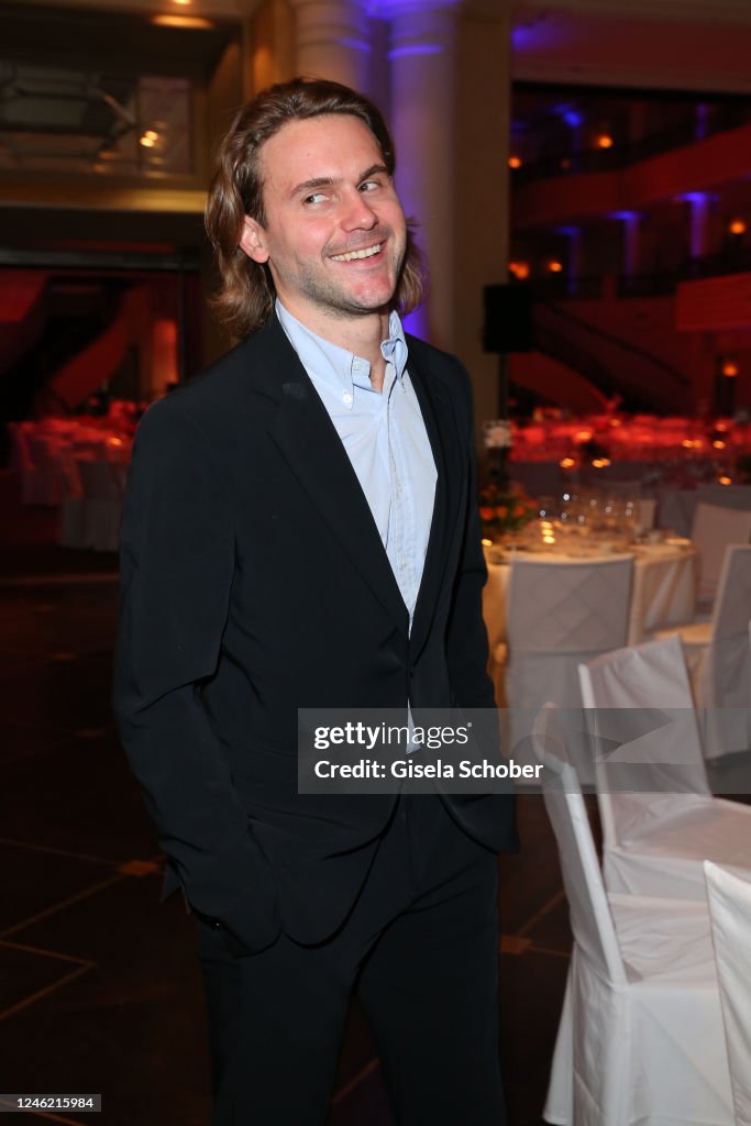 Jacob Burda, son of Hubert Burda and Maria Furtwängler, during the