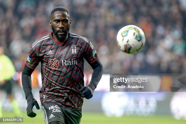 Arthur Masuaku of Besiktas in action during Turkish Super Lig match between Arabam.com Konyaspor and Besiktas at Medas Konya Metropolitan Stadium in...