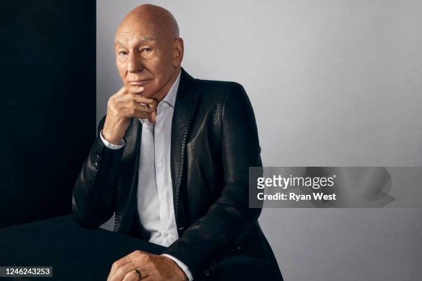 Patrick Stewart of Paramount+'s 'Star Trek: Picard' poses for a portrait during the 2023 Winter Television Critics Association Press Tour at The...