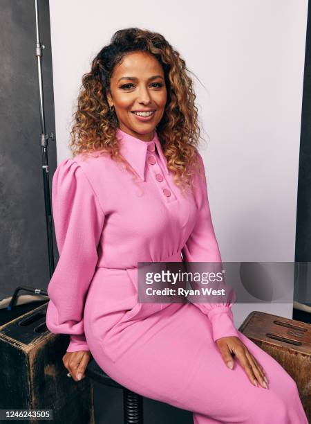 Meta Golding of Paramount+'s 'Rabbit Hole' poses for a portrait during the 2023 Winter Television Critics Association Press Tour at The Langham...