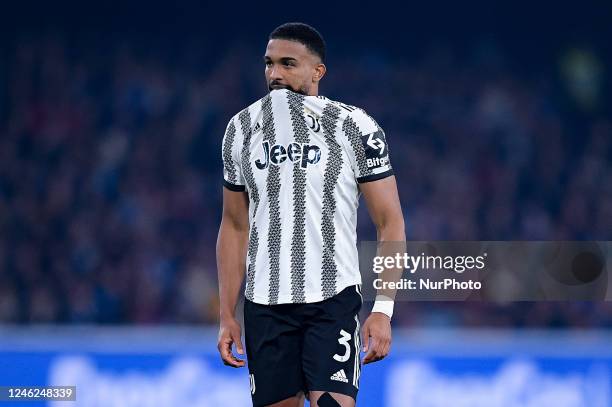 Bremer of Juventus FC during the Serie A match between SSC Napoli and Juventus FC at Stadio Diego Armando Maradona, Naples, Italy on 13 January 2022.