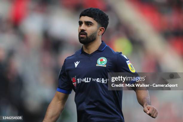 Blackburn Rovers' Dilan Markanday during the Sky Bet Championship between Rotherham United and Blackburn Rovers at AESSEAL New York Stadium on...