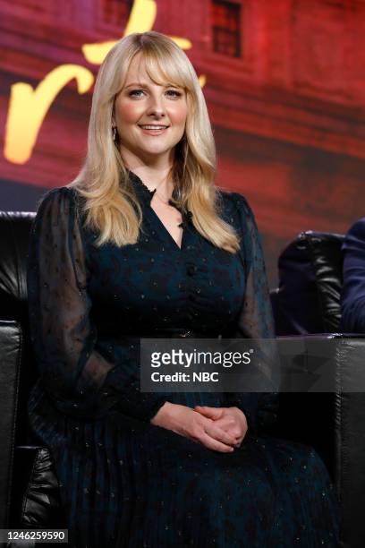 NBCUniversal Press Tour, January 15, 2023 - NBCs Night Court Panel -- Pictured: Melissa Rauch, Executive Producer --