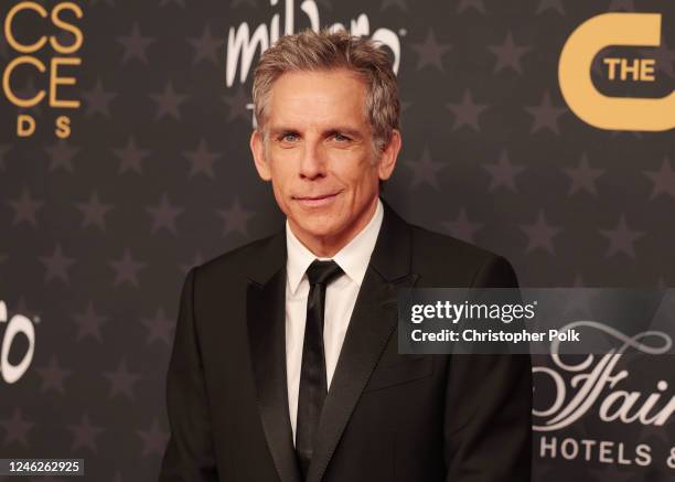 Ben Stiller at the 28th Critics' Choice Awards held at the Fairmont Century Plaza on January 15, 2023 in Los Angeles, California.