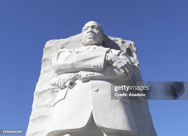 View of Martin Luther King Jr. Memorial on January 15, 2023 in Washington, DC.