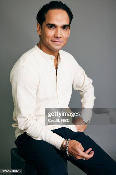 Press Tour, January 2023 NBCU Portrait Studio -- Pictured: Reece Ritchie, "The Ark" --