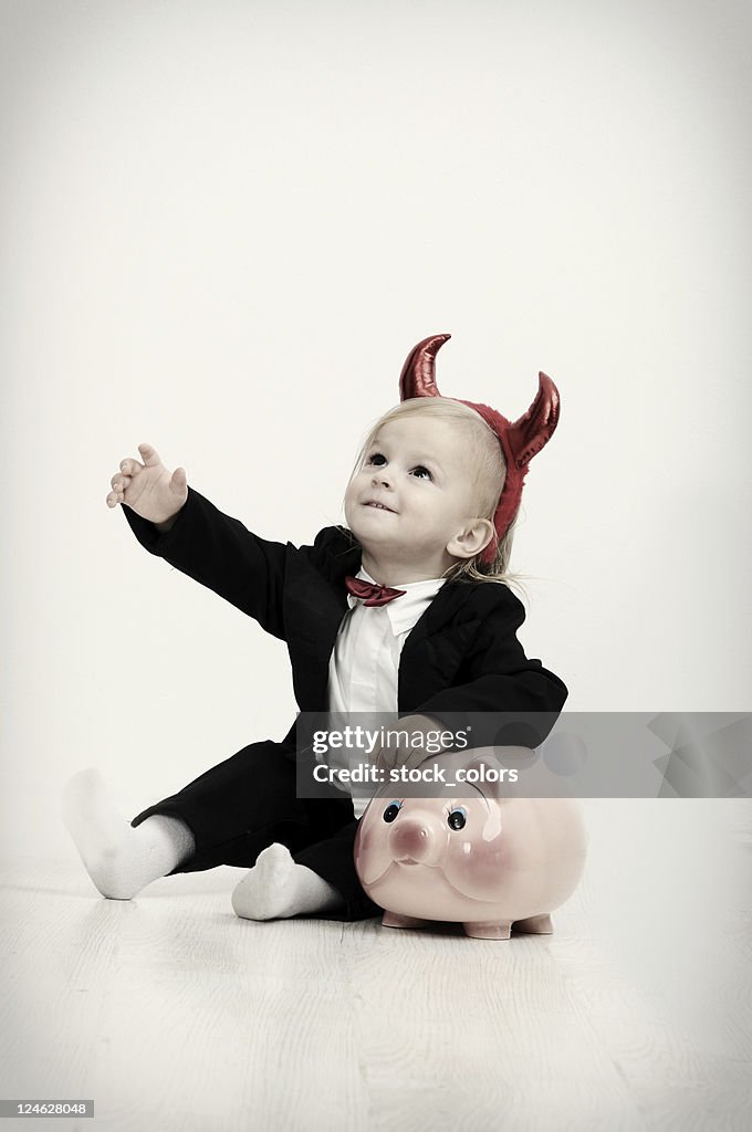 Little devil portrait