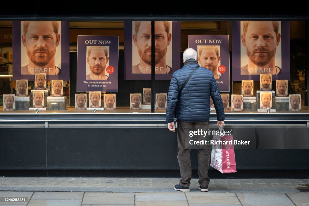 Prince Harry's Book In London
