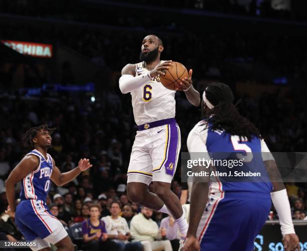 34 Tyrese Maxey Lebron James Photos High Res Pictures Getty Images 34 Tyrese Maxey Lebron James Photos High Res Pictures Getty Images