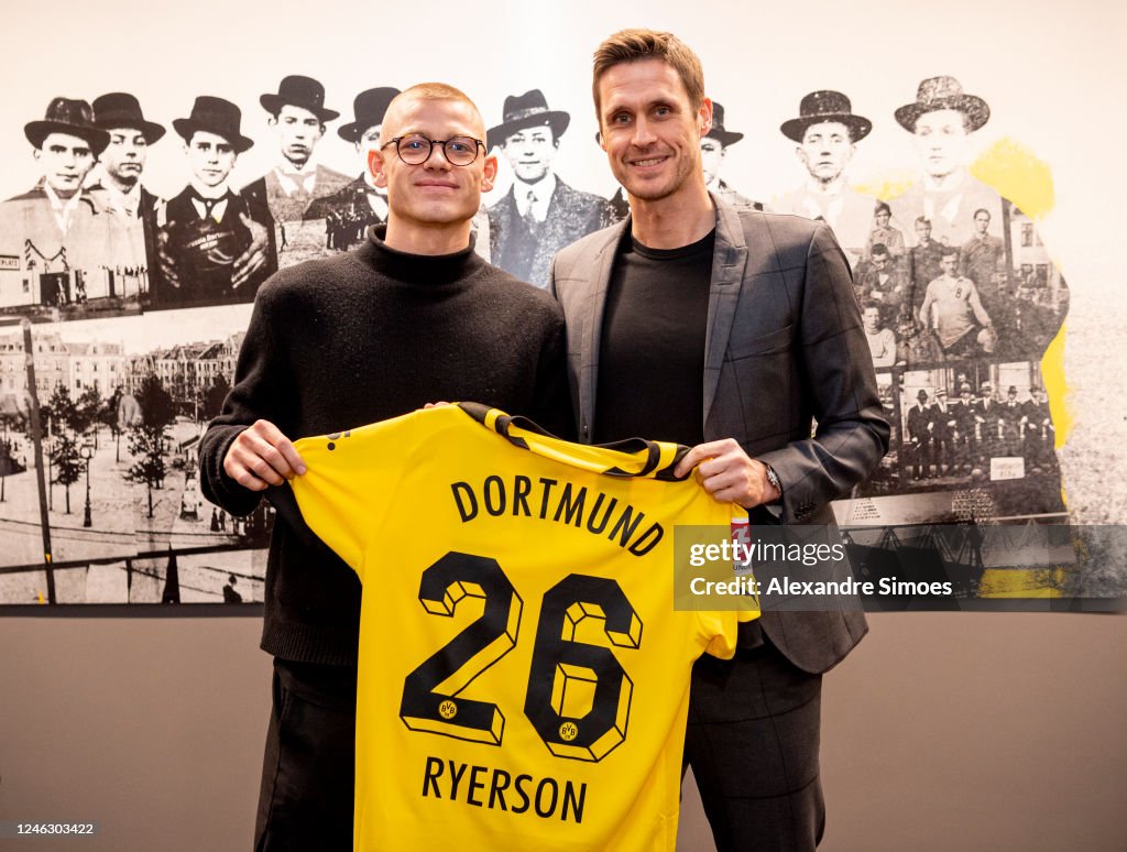 Borussia Dortmund Unveils New Signing Julian Ryerson