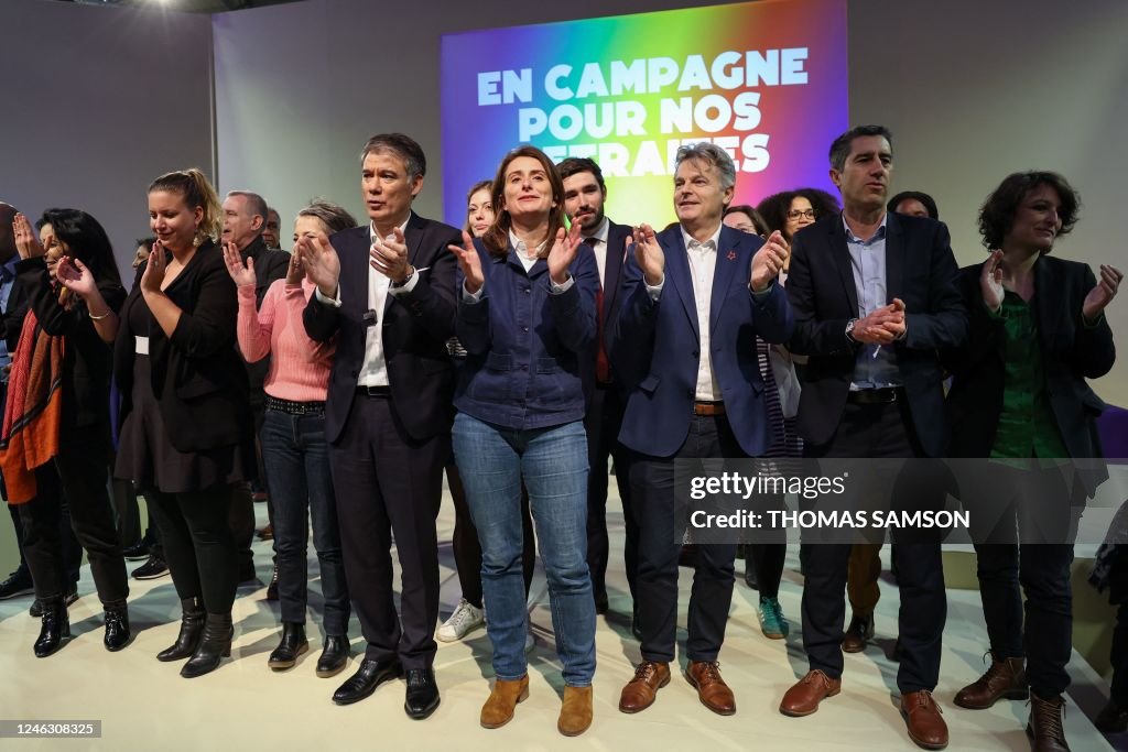 La France Insoumise MP Mathilde Panot , French Socialist Party first ...